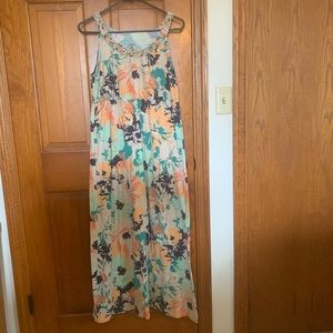 Floral maxi dress